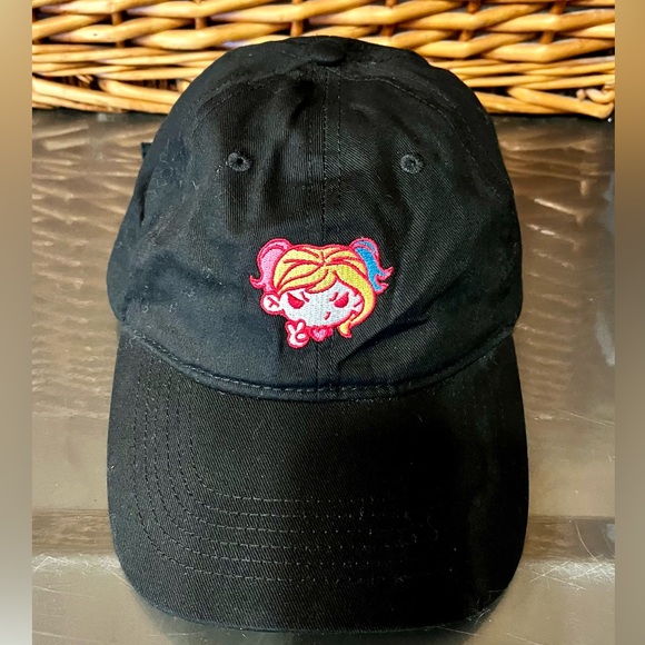 Lootcrate Black Harley Quinn Baseball Hat Cap - Picture 10 of 12